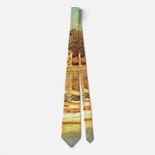 Bridge at Argenteuil Claude Monet      Tie