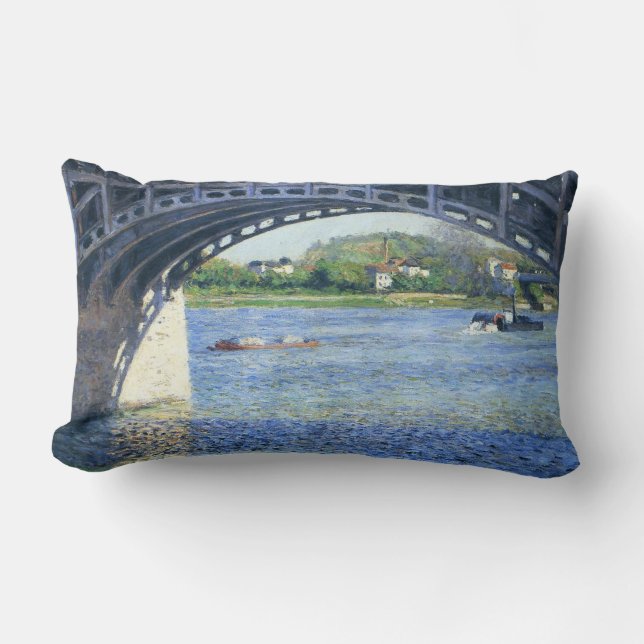 Bridge at Argenteuil Lumbar Cushion (Front)