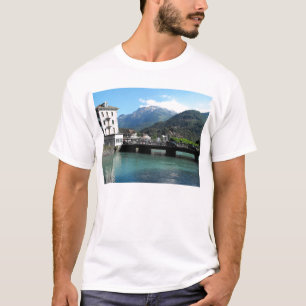Bridge at Interlaken in Switzerland T-Shirt