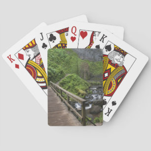 Bridge at Latourell Falls, Columbia River Gorge, Playing Cards