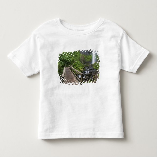 Bridge at Latourell Falls, Columbia River Gorge, Toddler T-Shirt (Front)