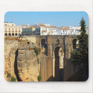 Bridge at Ronda in Spain Mouse Pad