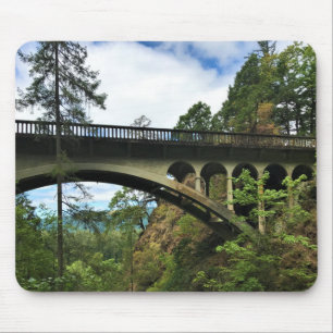 Bridge at Shepperd's Dell, OR Mouse Pad
