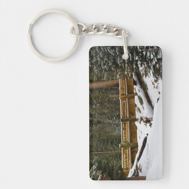 Bridge at Wuksachi Key Ring (Front)