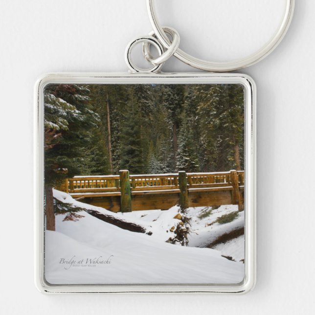 Bridge at Wuksachi Key Ring (Front)