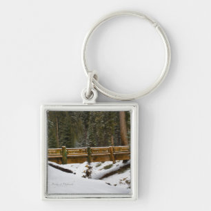 Bridge at Wuksachi Key Ring