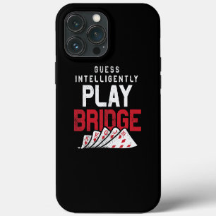 Bridge Card Game Design For Bridge Lover Play iPhone 13 Pro Max Case
