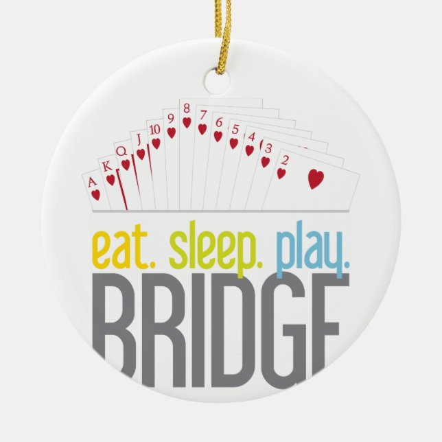 Bridge Ceramic Ornament (Front)