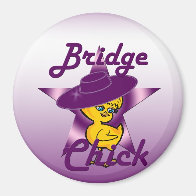 Bridge Chick #9 Magnet (Front)
