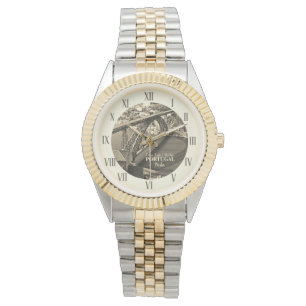 Bridge Douro River Portugal, sepia photo effect Watch