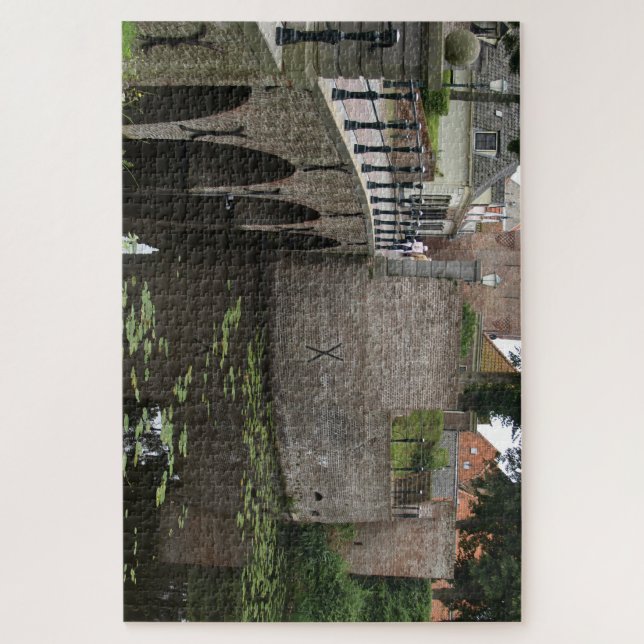 Bridge, Dutch village Jigsaw Puzzle (Vertical)