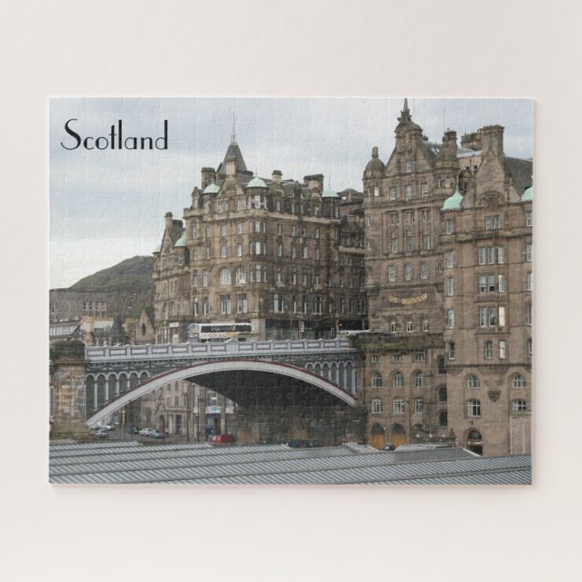 bridge edinburgh scotland jigsaw puzzle (Horizontal)