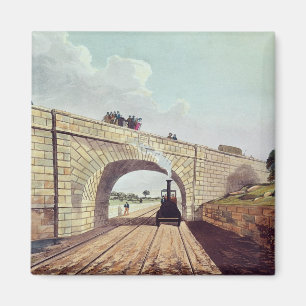 Bridge,from 'Liverpool and Manchester Railway' Magnet