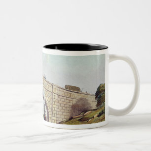 Bridge,from 'Liverpool and Manchester Railway' Two-Tone Coffee Mug