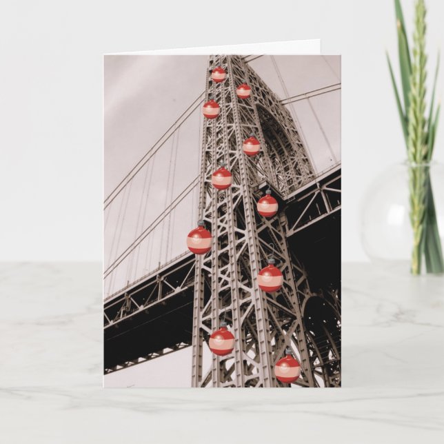 Bridge Greetings Holiday Card (Front)