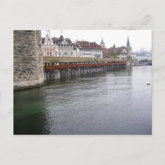 Bridge in Interlocken Postcard
