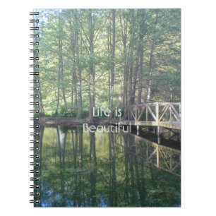 Bridge in Meadow Notebook