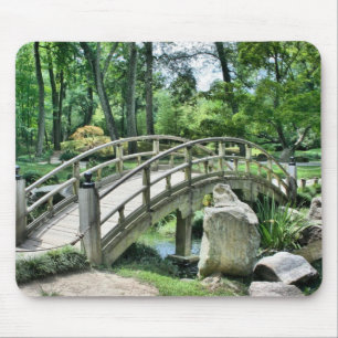 Bridge in the Green Mouse Pad