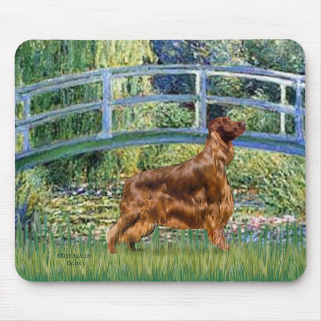 Bridge - Irish Setter 3 Mouse Pad (Front)