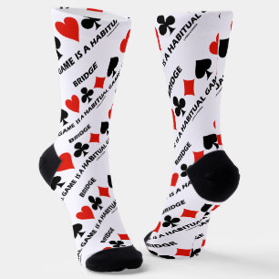 Bridge Is A Habitual Game Four Card Suits Socks