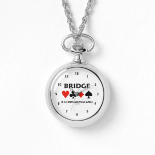 Bridge Is An Intellectual Game (Four Card Suits) Watch