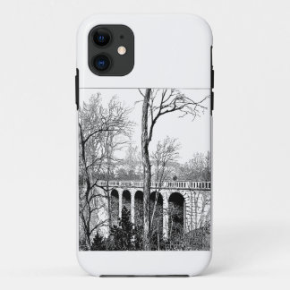 bridge landscape forest iPhone 11 case