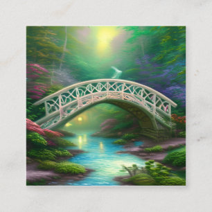 Bridge Landscape Square Business Card