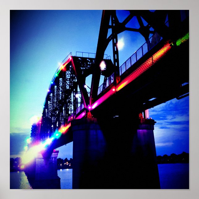 Bridge Lights Poster (Front)