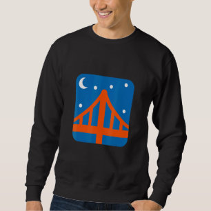 Bridge Moon Stars Sweatshirt