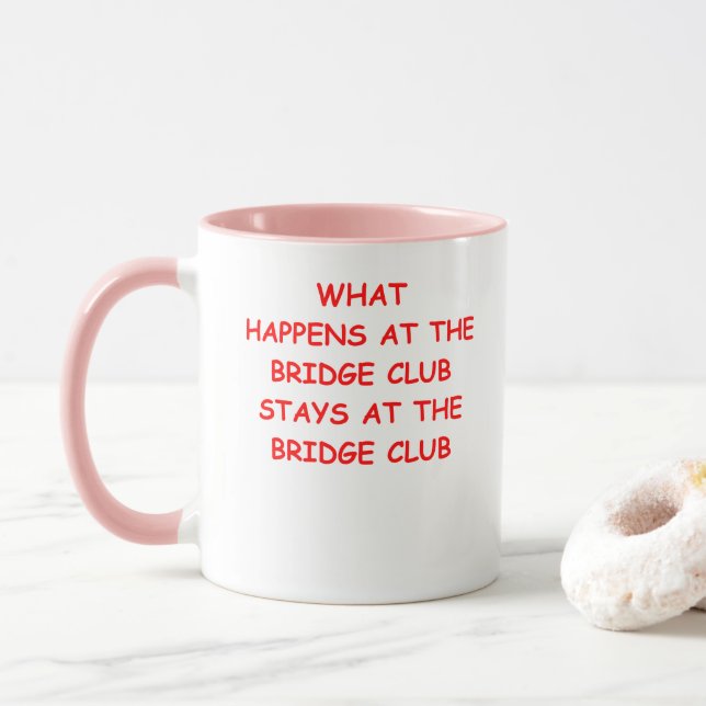 BRIDGE MUG (With Donut)