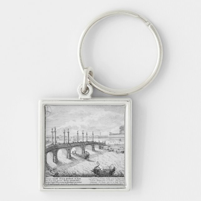 Bridge of Aelius and Hadrian's Mausoleum (Castel S Key Ring (Front)