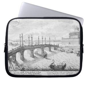 Bridge of Aelius and Hadrian's Mausoleum (Castel S Laptop Sleeve