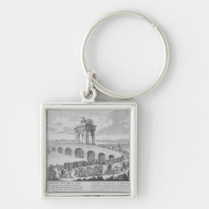 Bridge of Augustus on Via Flaminia, near Rimini, I Key Ring