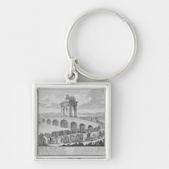 Bridge of Augustus on Via Flaminia, near Rimini, I Key Ring (Front)