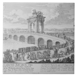 Bridge of Augustus on Via Flaminia, near Rimini, I Tile