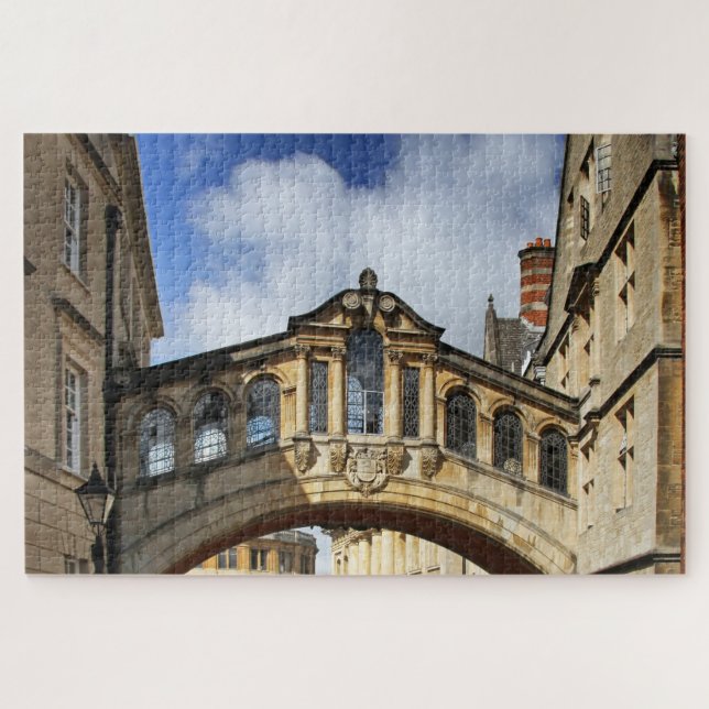 Bridge of Sighs Oxford Jigsaw Puzzle (Horizontal)