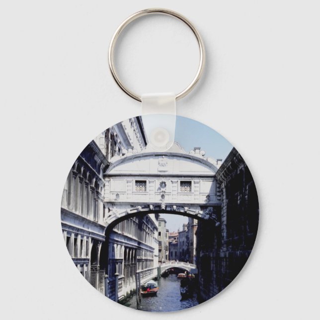 Bridge of Sighs, Veneto, Venice, Italy Key Ring (Front)