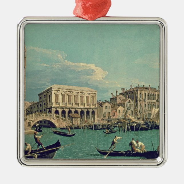 Bridge of Sighs, Venice  c.1740 Metal Tree Decoration (Front)