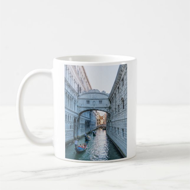Bridge of Sighs Venice Italy Coffee Mug (Left)