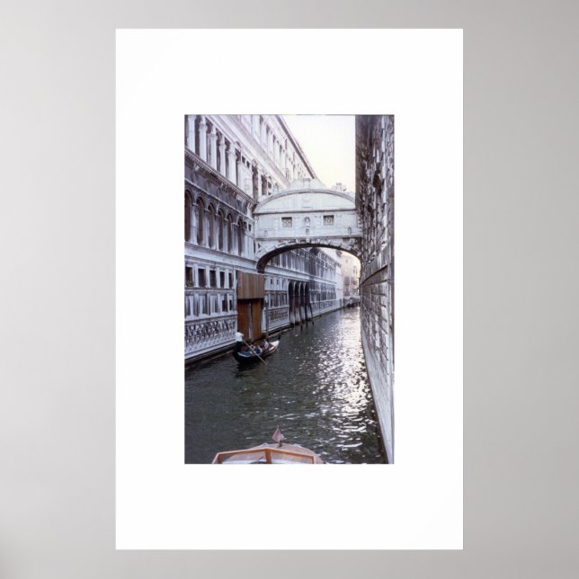 Bridge of Sighs - Venice Italy Poster (Front)