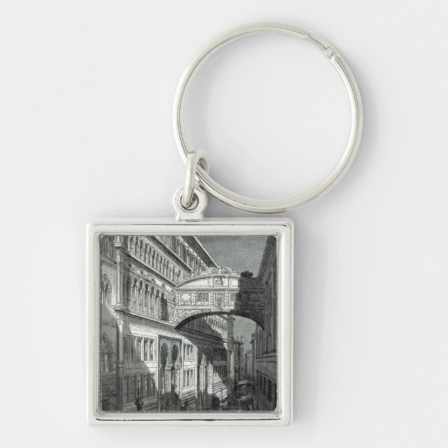 Bridge of Sighs, Venice Key Ring (Front)