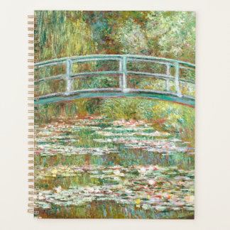 Bridge over a Pond of Water Lilies by Claude Monet Planner