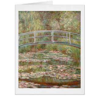 Bridge over a Pond of Water Lilies by Monet