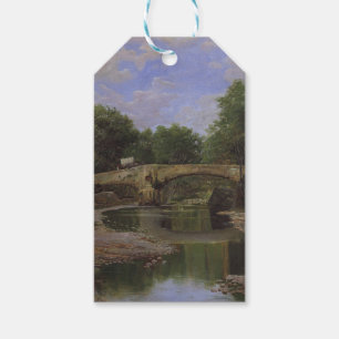 Bridge Over a River in Spain (by Santiago Rusiñol) Gift Tags