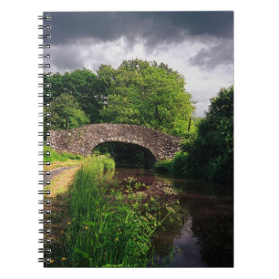 Bridge over Canal at Brecon, Wales Notebook