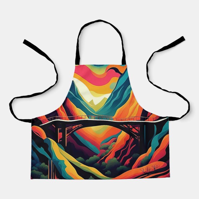 Bridge over ravine 4 apron (Front)