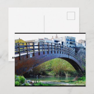 Bridge over Riba-roja de Túria Postcard