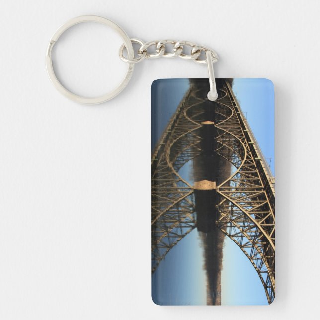 Bridge Over Schuylkill River Key Ring (Front)