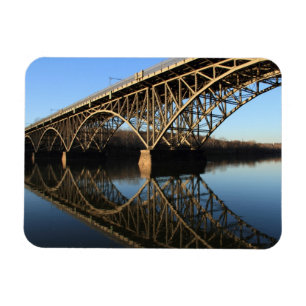 Bridge Over Schuylkill River Magnet