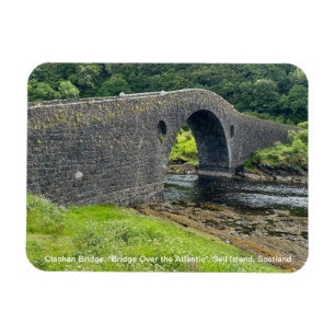 "Bridge Over the Atlantic", Seil Island, Scotland Magnet